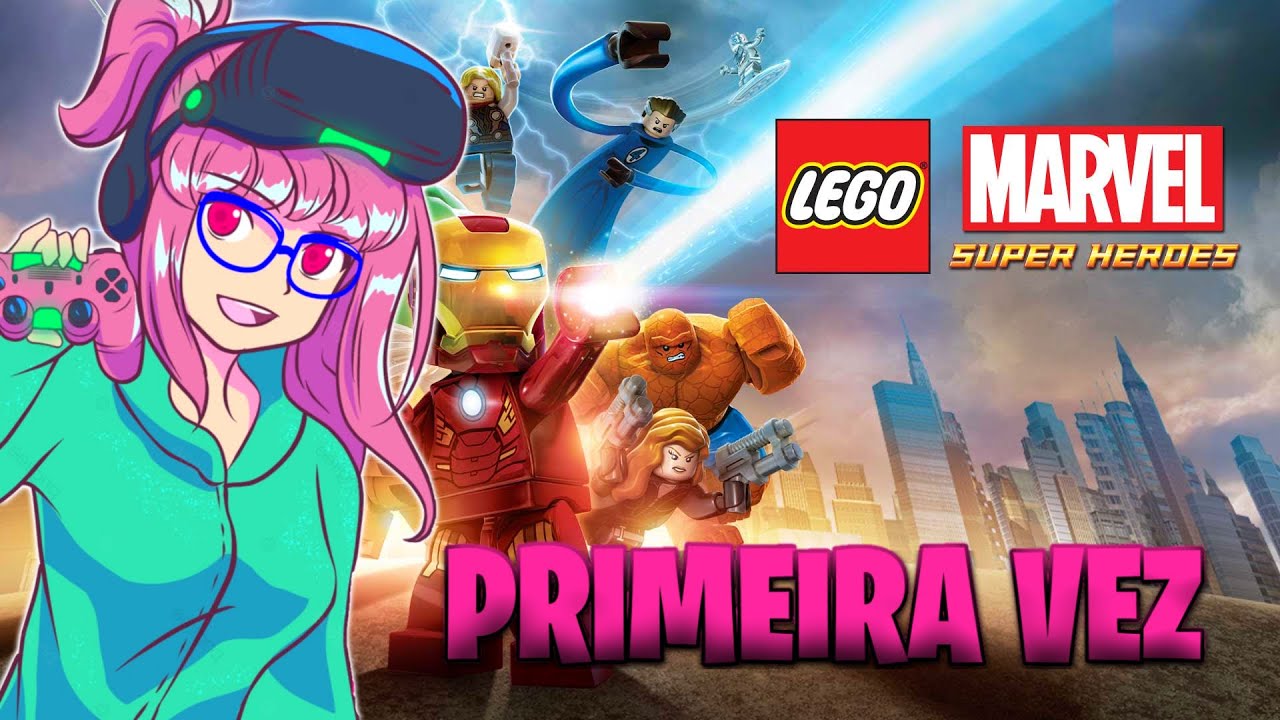 Live  de  #Lego Marvel Super Heroes-(primeira vez jogando )-Parte 12