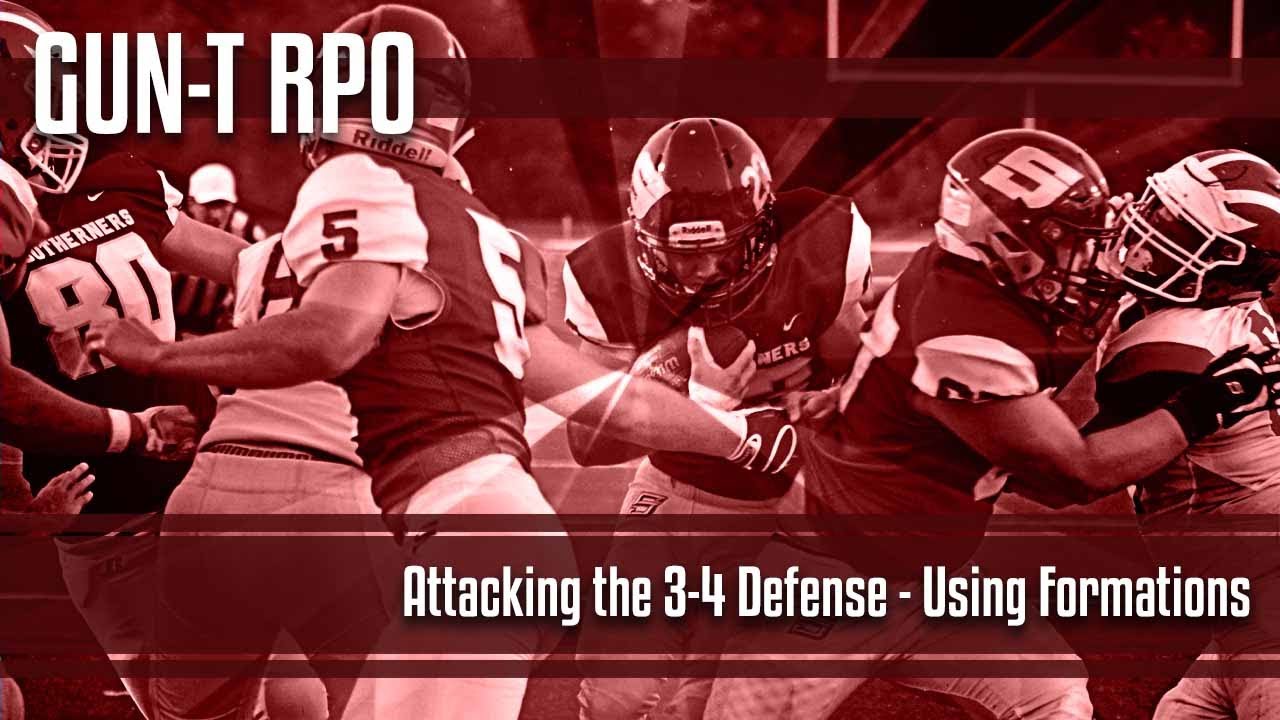 Attacking the 3-4 defense - Using Formations