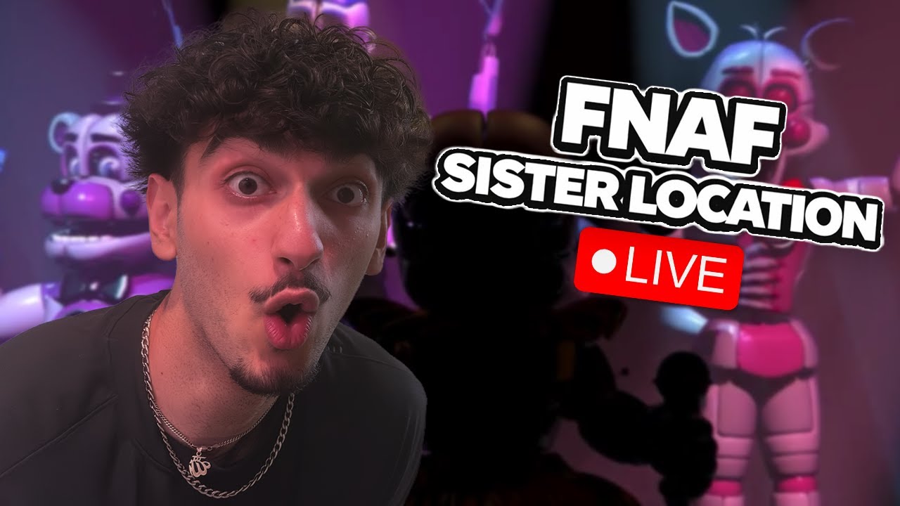 nights 2-4 of trying to 100% FNaF Sister Location...| VOD | 2.3.2026