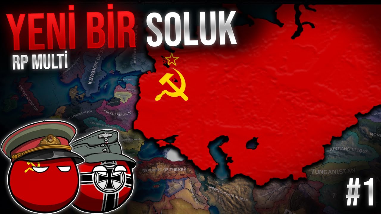 YENİ BİR SOLUK  | HEARTS OF IRON 4 - MULTIPLAYER | BUKHARIN SOVIET #1