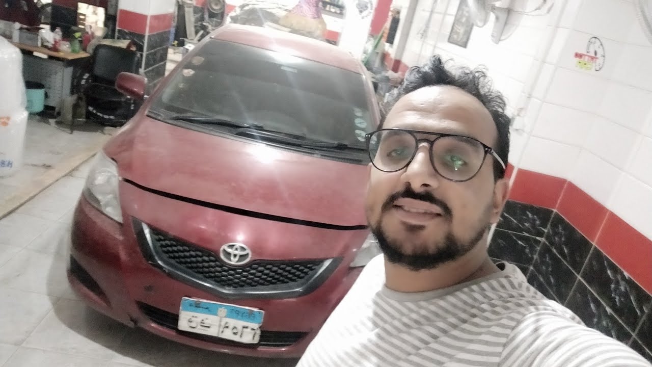 فك تابلوه تويوتا ياريس وتغيير تلاجه التكييف .. toyota yaris 2007 vios ac evaporator replacement