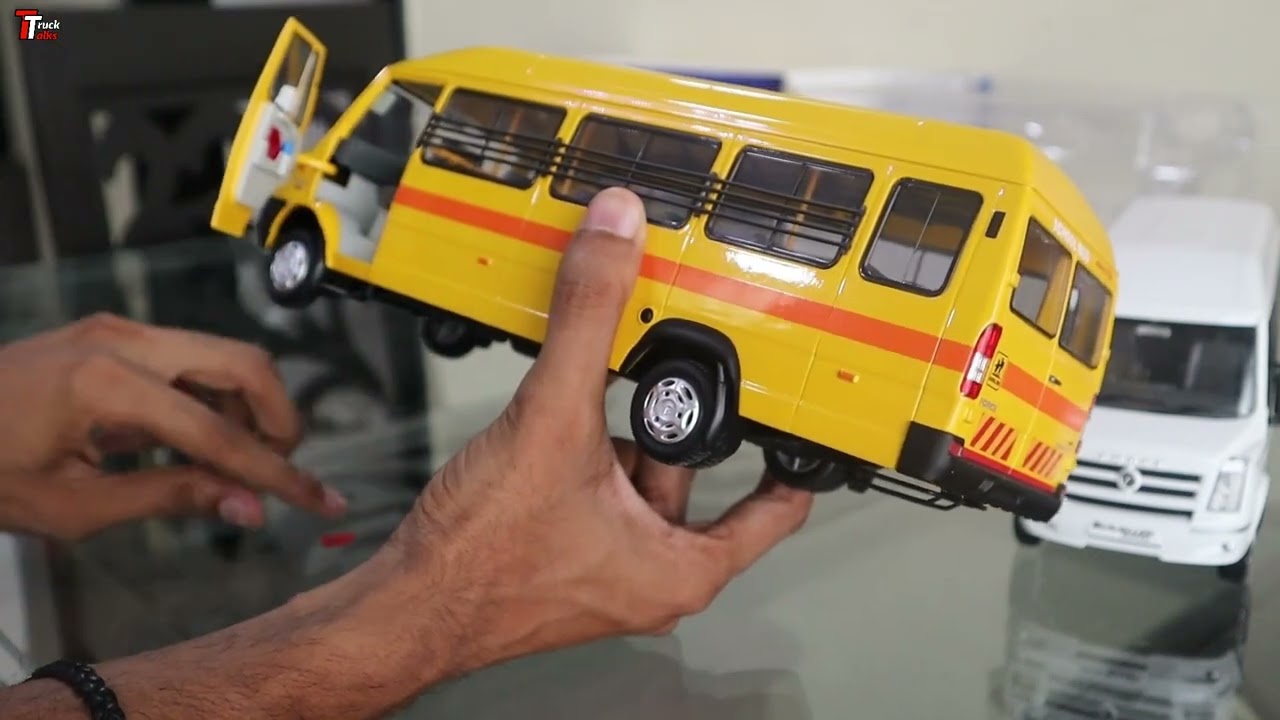 FORCE MOTORS T2 Traveller  DIECAST SCALE MODEL UNBOXING 🔥🔥🔥