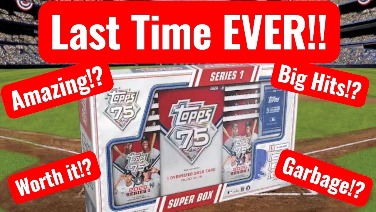Серия Topps Baseball Series 1 SUPER BOX... Стоит ли покупать?! Подробный обзор!! #спортивныекарто...
