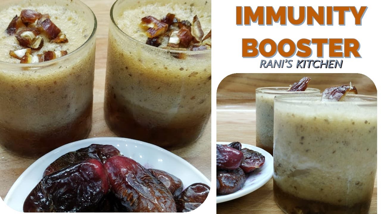 Khajoor Ka Sharbat | NABEEZ | Immunity Booster Drink By Rani's Kitchen in Hindi with English Subtitl