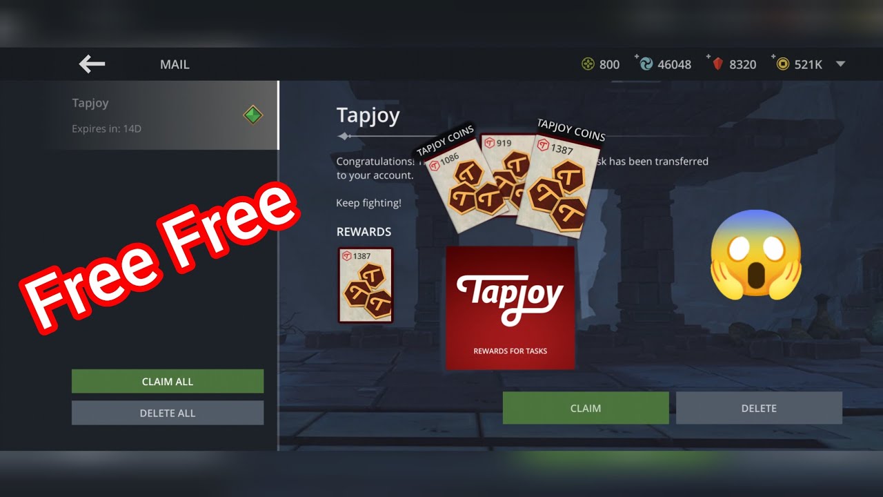 Free unlimited tapjoy coins | how to get tapjoy coins Shadow fight 3