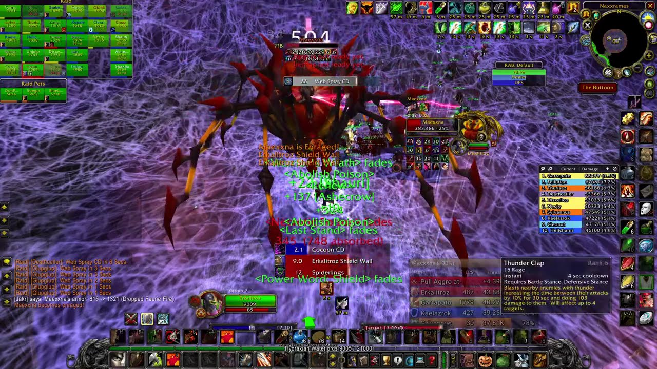 Maexna | TURTLEwow | Naxxramas | Guild Fuerza y honor | ESP