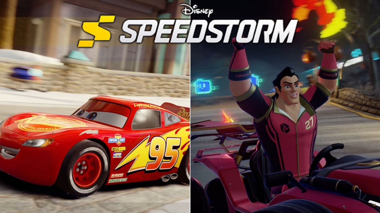 Disney Speedstorm (PC) // Online Races - Season 18 Cars (Lightning McQueen, Gaston, Zuse)