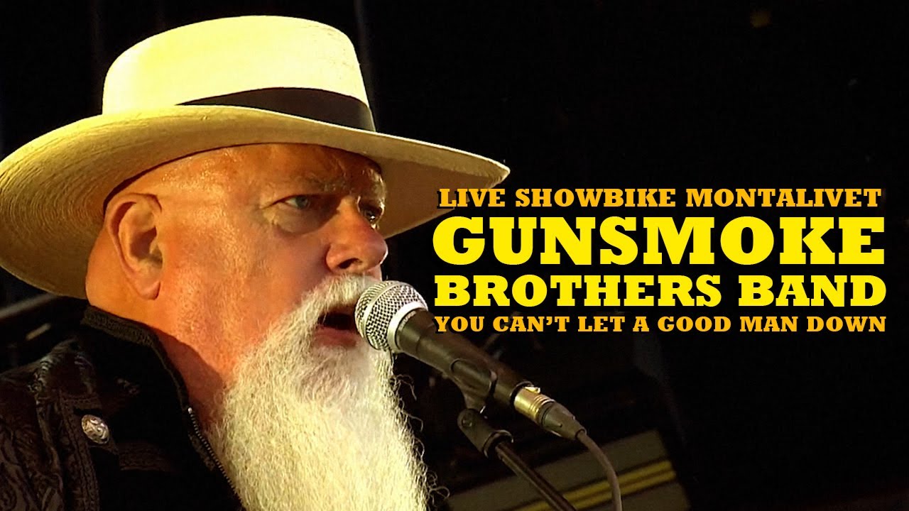 🤠 GUNSMOKE BROTHERS BAND - You Can't Let a Good Man Down | 🎥 Live SHOWBIKE MONTALIVET 2024 🏍️