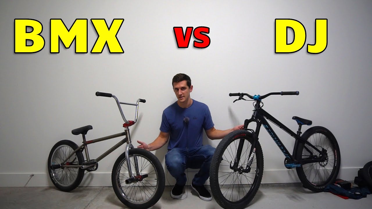 BMX vs Dirt Jumper MTB! What's the Difference?