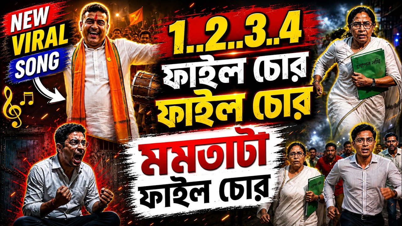 File Chor File Chor | ফাইল চোর ফাইল চোর মমতা দিদি | BJP New Dance Song | বিজেপির ভাইরাল গান