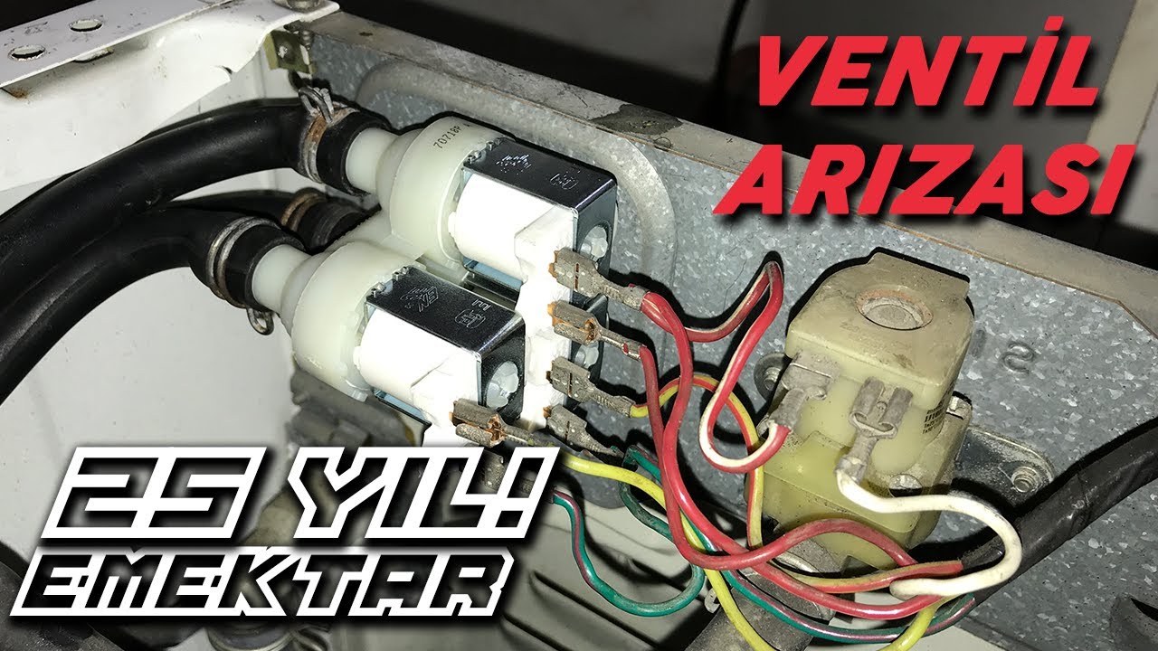 Çamaşır Makinesi Su Ventili Nasıl Değiştirilir? Arçelik Full Automatic 2800