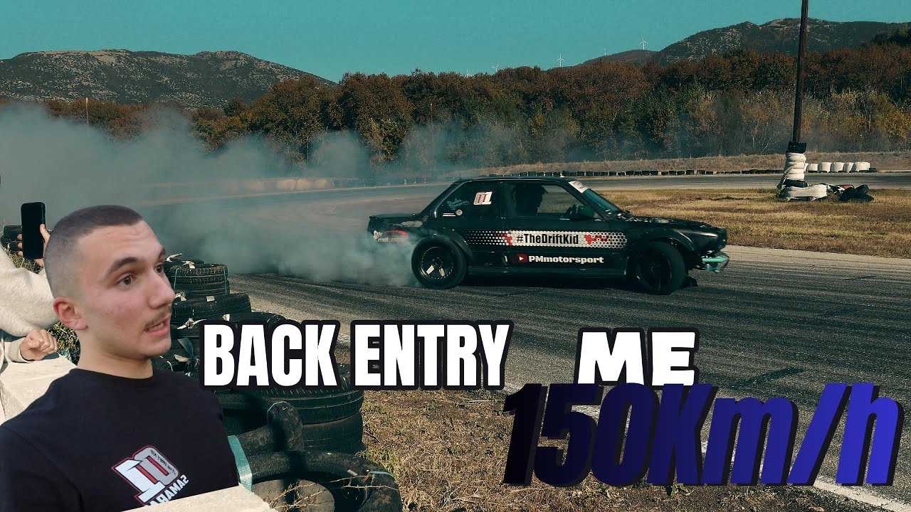 Δοκιμάζουμε 360° και BackEntry είσοδο | PMmotorsport #vlog41