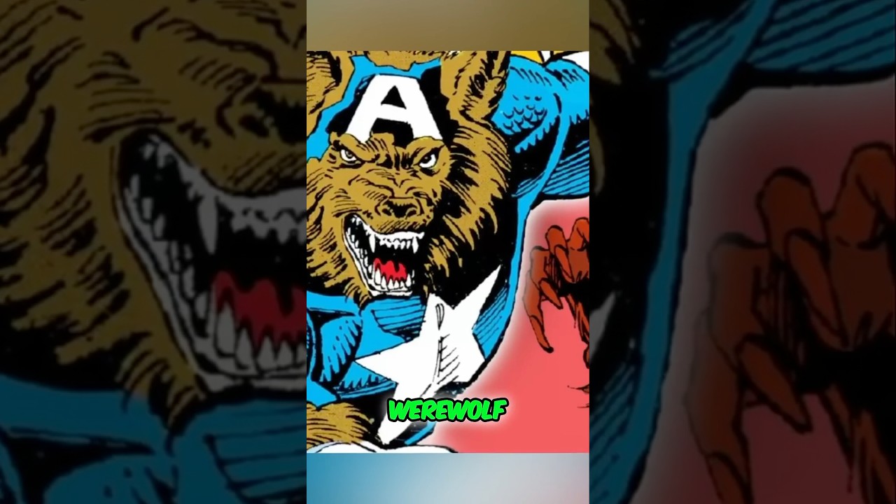 Cap-Wolf: Captain America Became a Werewolf!