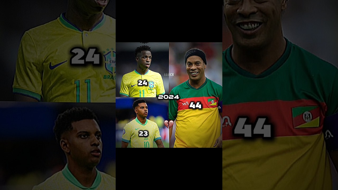 Ronaldinho X Vini jr & Rodrygo 💀 #shorts #viral #funny #trending