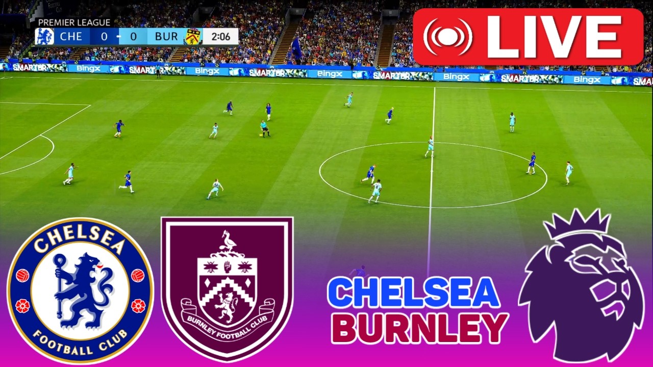 🔴LIVE : Chelsea vs Burnley | Premier League 2026 | Football Simulation | PES 21