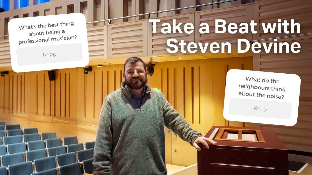Keyboard player Steven Devine squeezes an organ into his trusty station wagon | Take a Beat S1 E4