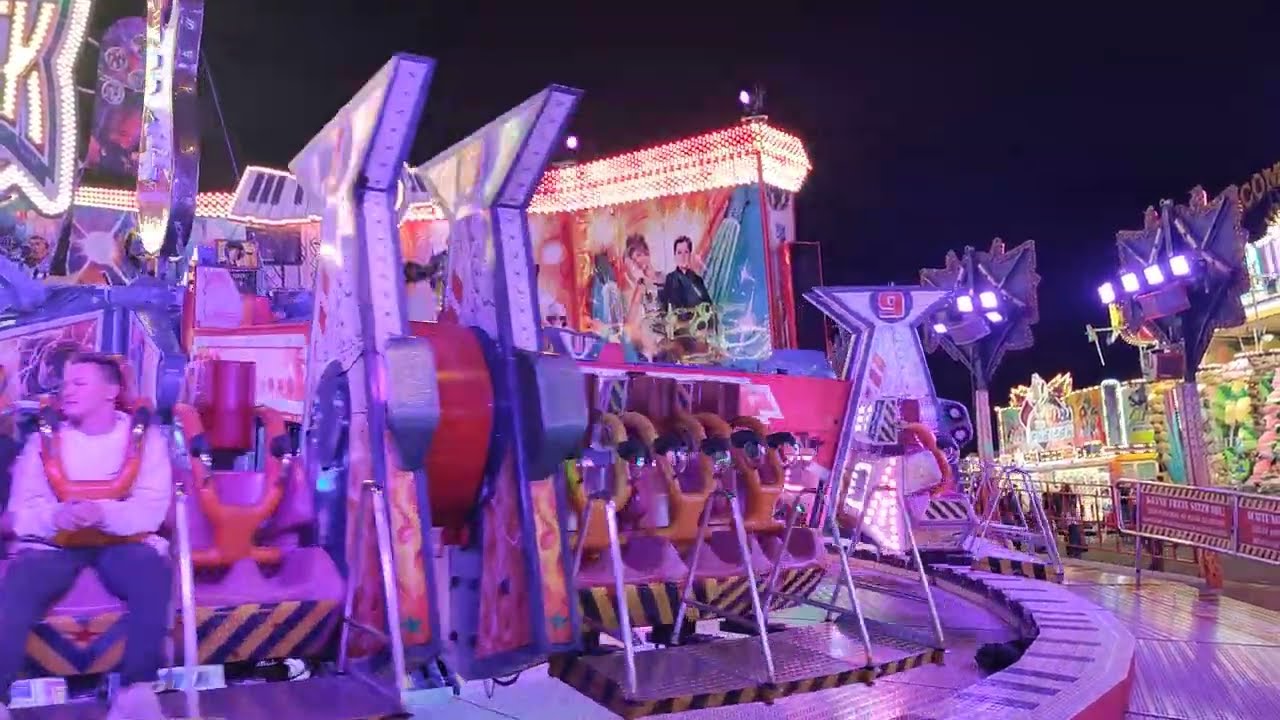 Devil Rock - Straube (Offride) / Cannstatter Wasen 2023 / Stuttgart / Kirmes Fahrgeschäft / HUSS