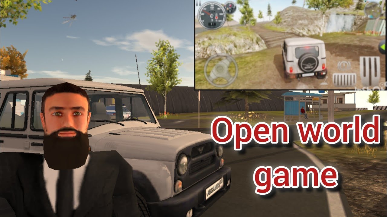Best open world game||Russian car driving simulator||gamefinity power 