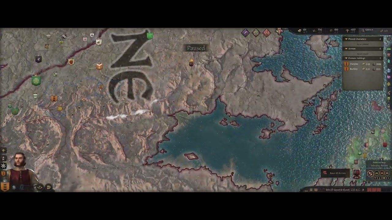 Crusader Kings III AGOT - House Peake uprising