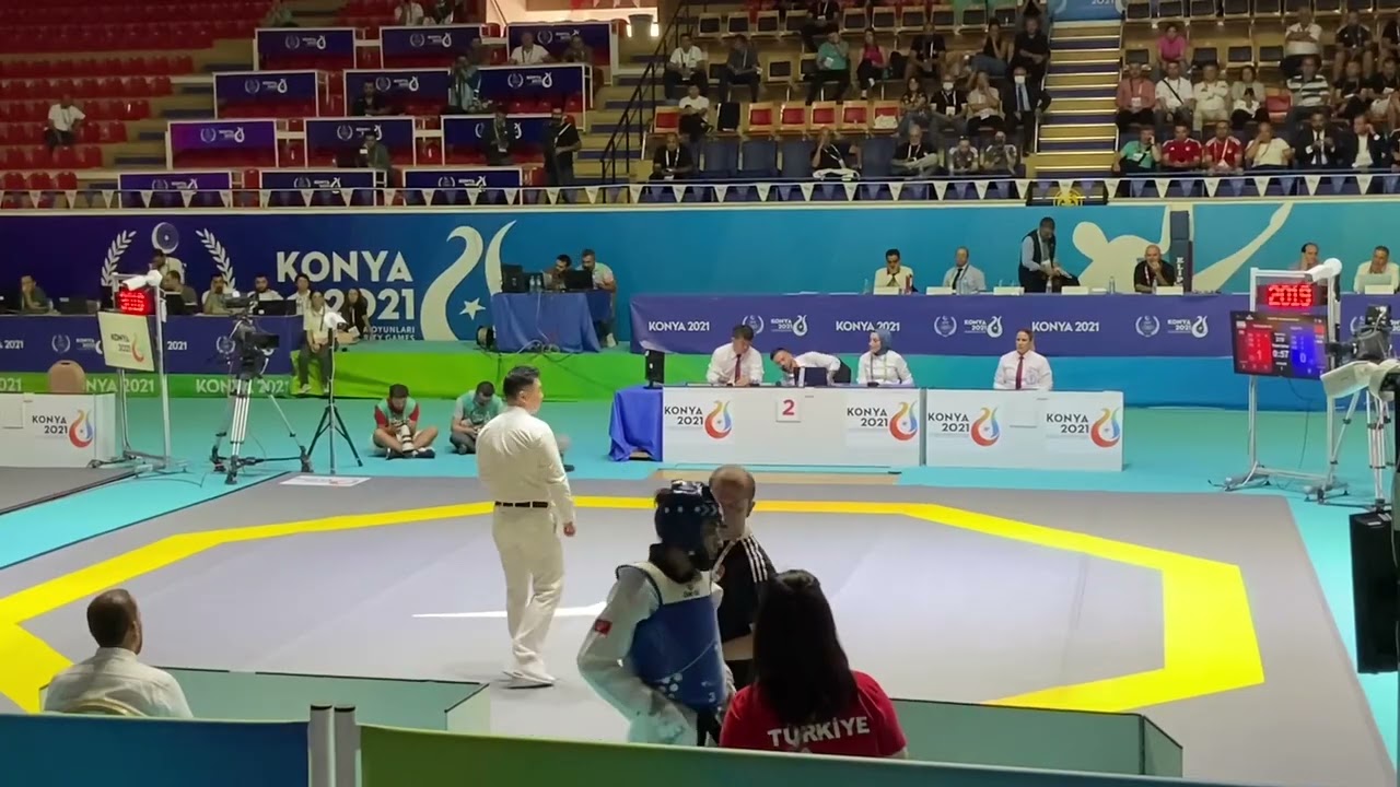 Hatice Kübra ILGUN (TUR) Nastaran VALIZADEH (IRI) 2022 ISLAMIC SOLIDARITY GAMES 2022 57 kg YF