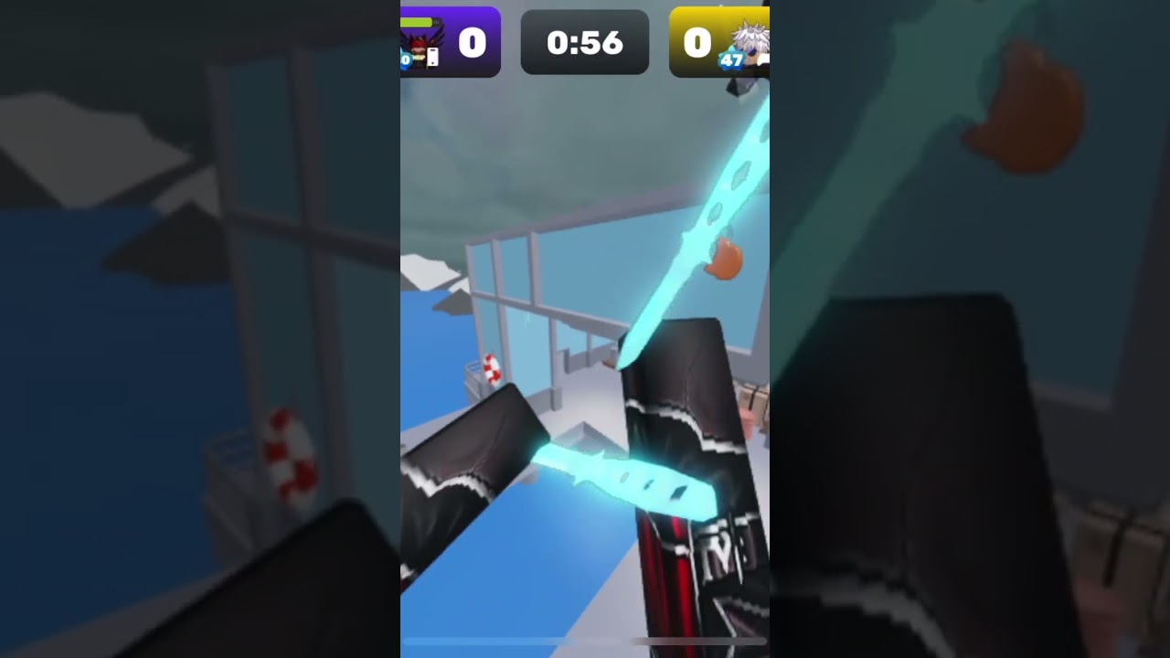 Trickshot for gold wrap on balisong