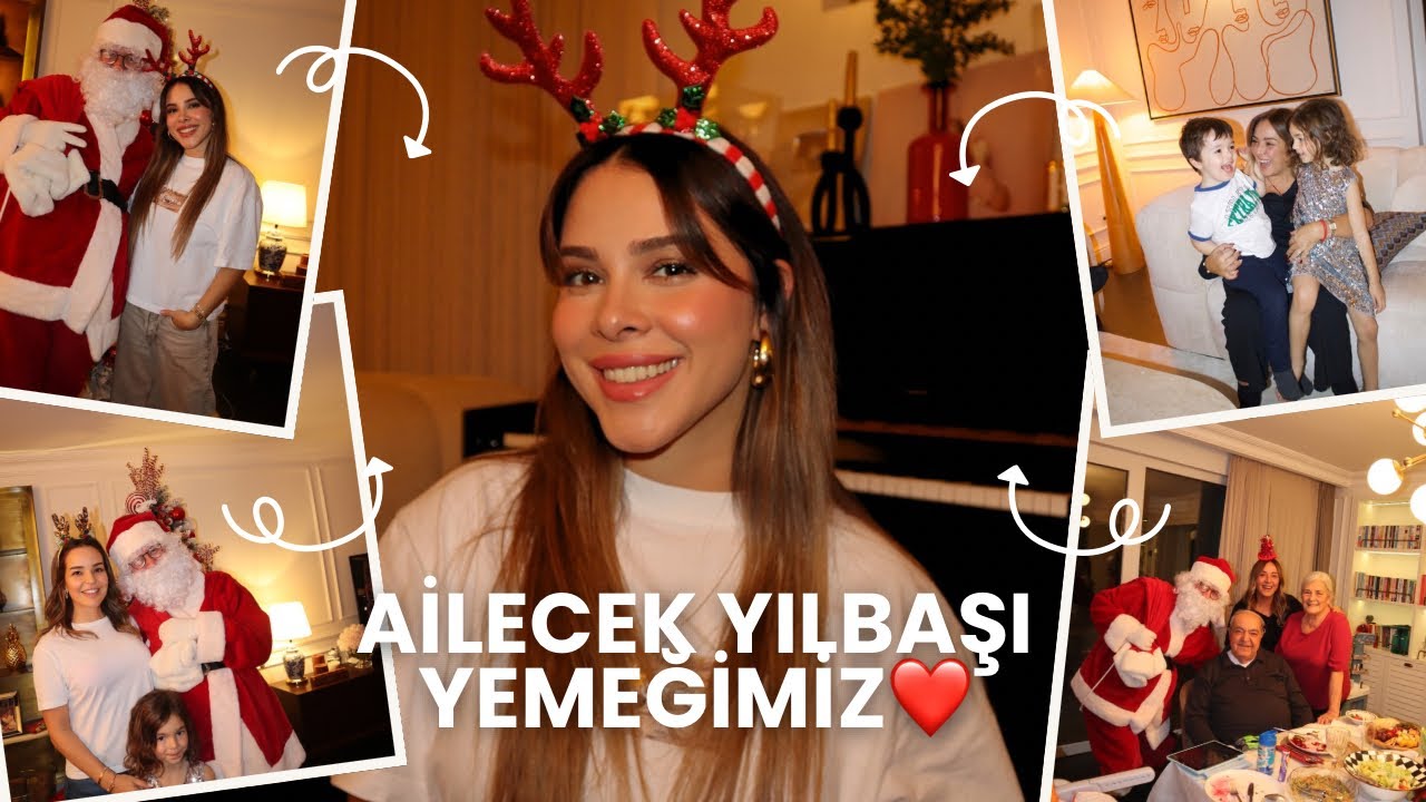 2025 Aile Yemeğimiz I Evi Noel Baba Bastı❤️