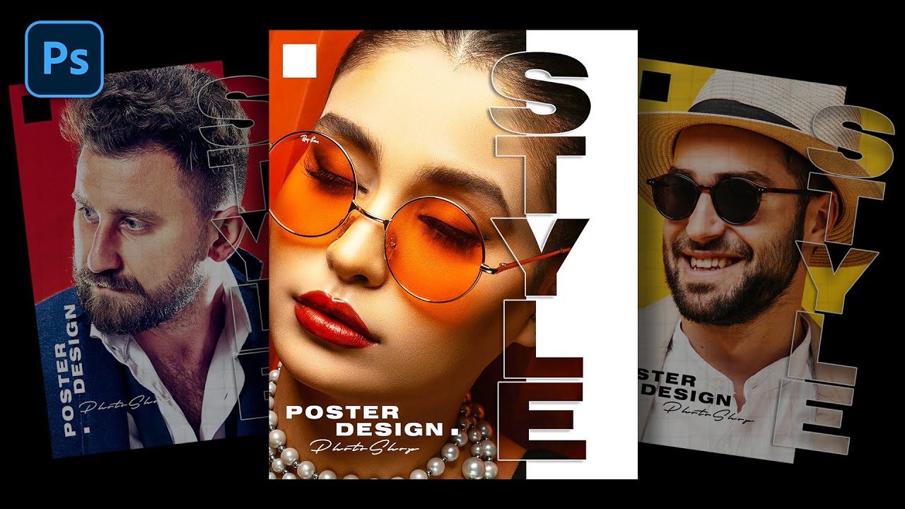 Современный дизайн плаката в Adobe Photoshop I Учебник по Photoshop I Дизайн плаката в Photoshop