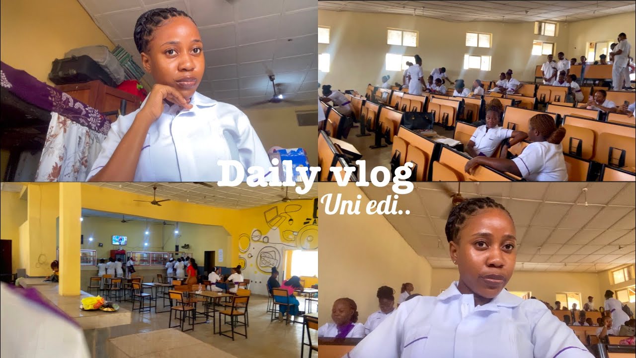 Daily vlog 🎀 | spend the day with me as a Nursing student in Gregory university uturu