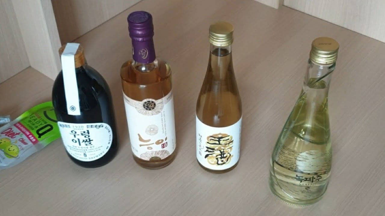7월의 전통주/능이주, 녹파주, 대윤가야곡 왕주, 우렁이쌀 청주