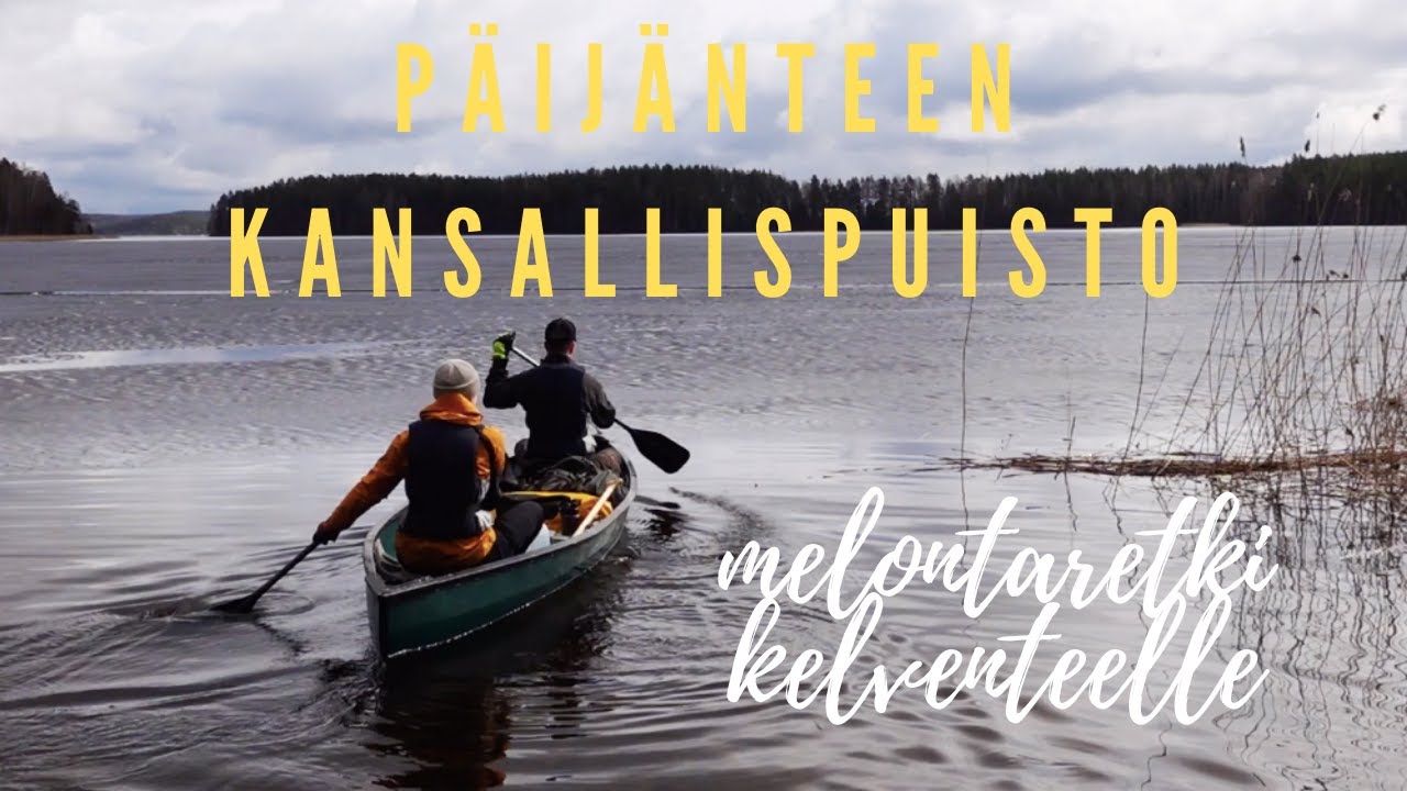 Jäätä ja hiekkarantoja - melontaretki Päijänteen kansallispuistossa