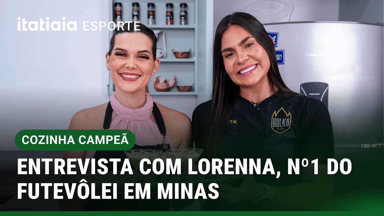 COZINHA CAMPEÃ: LORENNA, MAIOR CAMPEÃ DO FUTEVÔLEI EM MINAS E ATLETA DO TEAM BULKS E CRUZEIRO