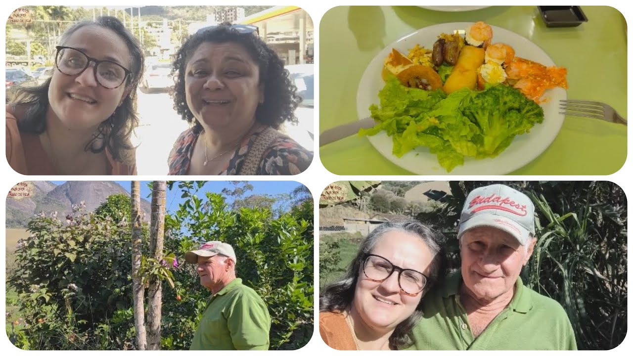 ALMOÇO E PARTIU RECANTO SOSSEGO #chácaracheirodevida #elizangela_patrocinio #mariaeromildo
