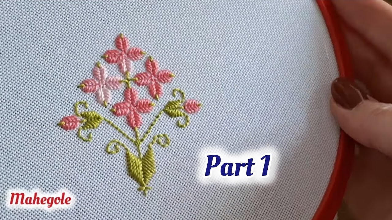 Hand embroidery 🪡  : new hardanger embroidery design step by step for beginners ✨️ 