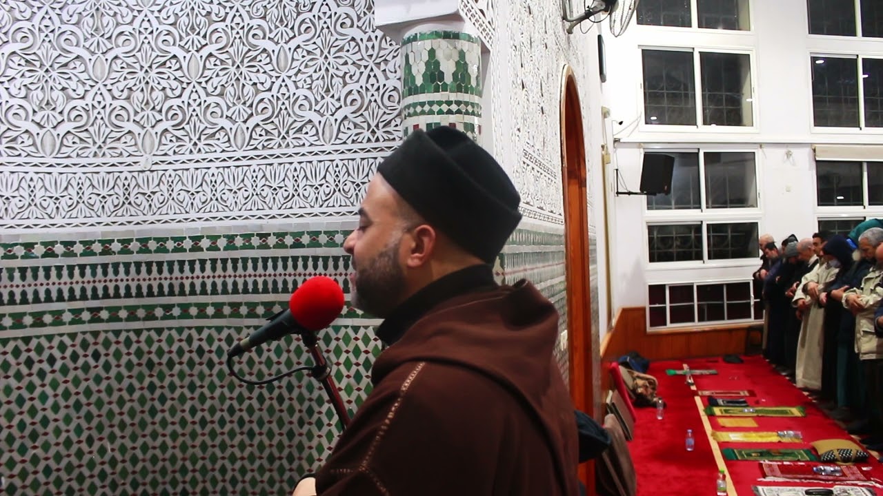 صلاة العشاء و صلاة التراويح من مسجد زمزم القنيطرة الشيخ ميلود أمهاني