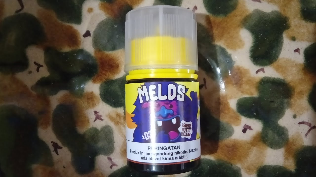 MELDS 🍌 Banana 🥜 Nutty Mellow oleh Steve distribution & Union labs liquid review