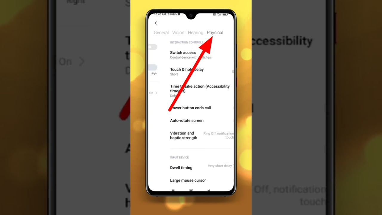 Ring Vibration Turn On  / kaise on karen setting calling Ring vibration setting redmi 9 power