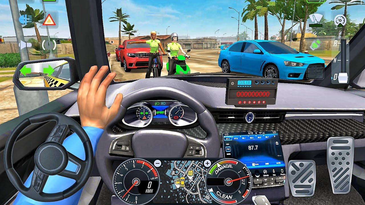 New Taxi Driver 2026 - Luxurious Taxi Service in Miami City - Car Game Android Gameplay