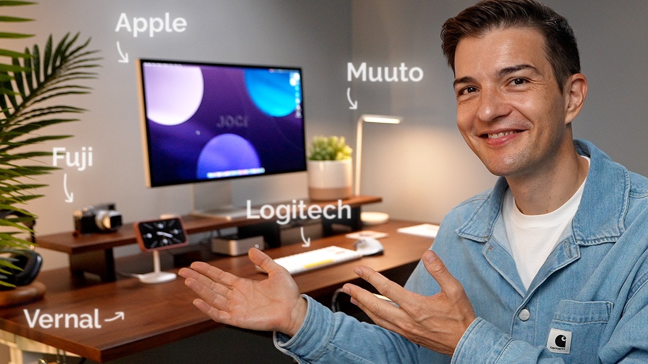 Mein Schreibtisch-Setup 2025! (Mac M4 Pro Mini, Lofree Flow84, Fuji X100VI & mehr!)
