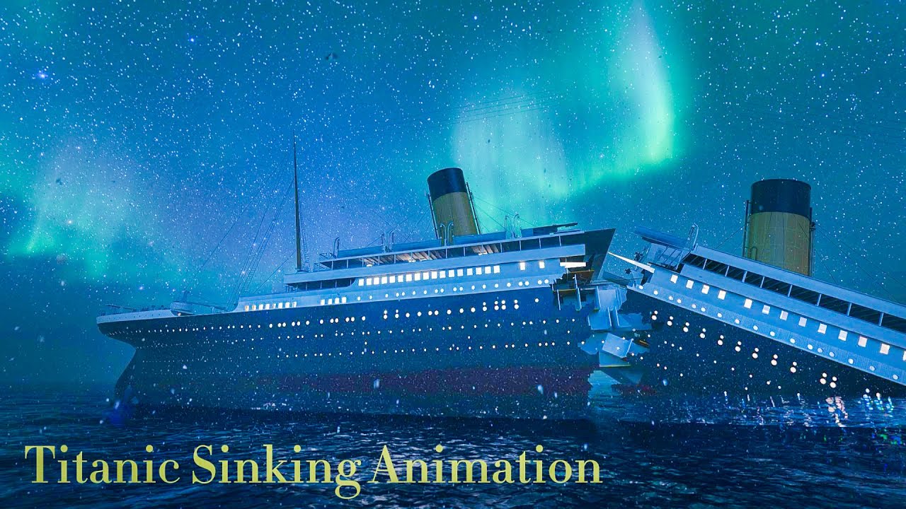 Titanic Sinking Animation