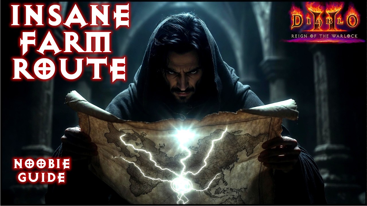 INSANE FARM ROUTE Noobie Guide Diablo 2 Resurrected D2R