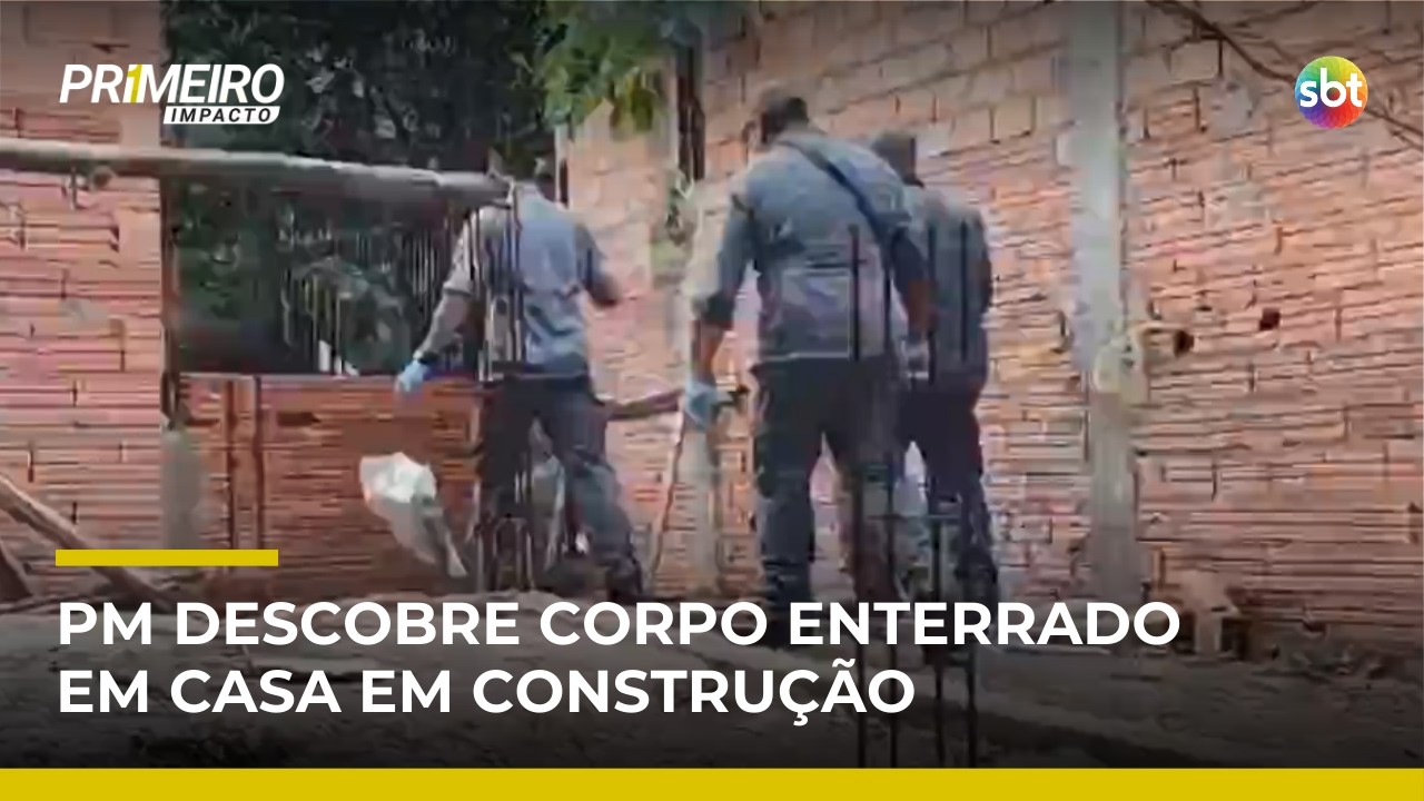 SP: Corpo é encontrado enterrado em terreno de casa em construção | #PrimeiroImpacto