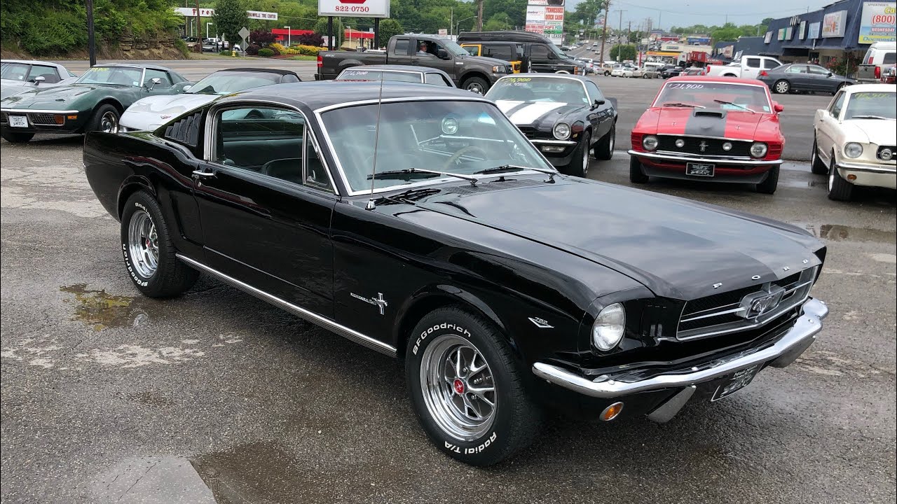 Test Drive 1965 Ford Mustang 2+2 Fastback SOLD 4 Speed $35,900 Maple Motors #583