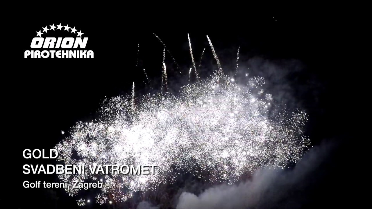 ORION PIROTEHNIKA - SVADBENI VATROMET - GOLF TERENI ZAGREB, 29.6.2019.