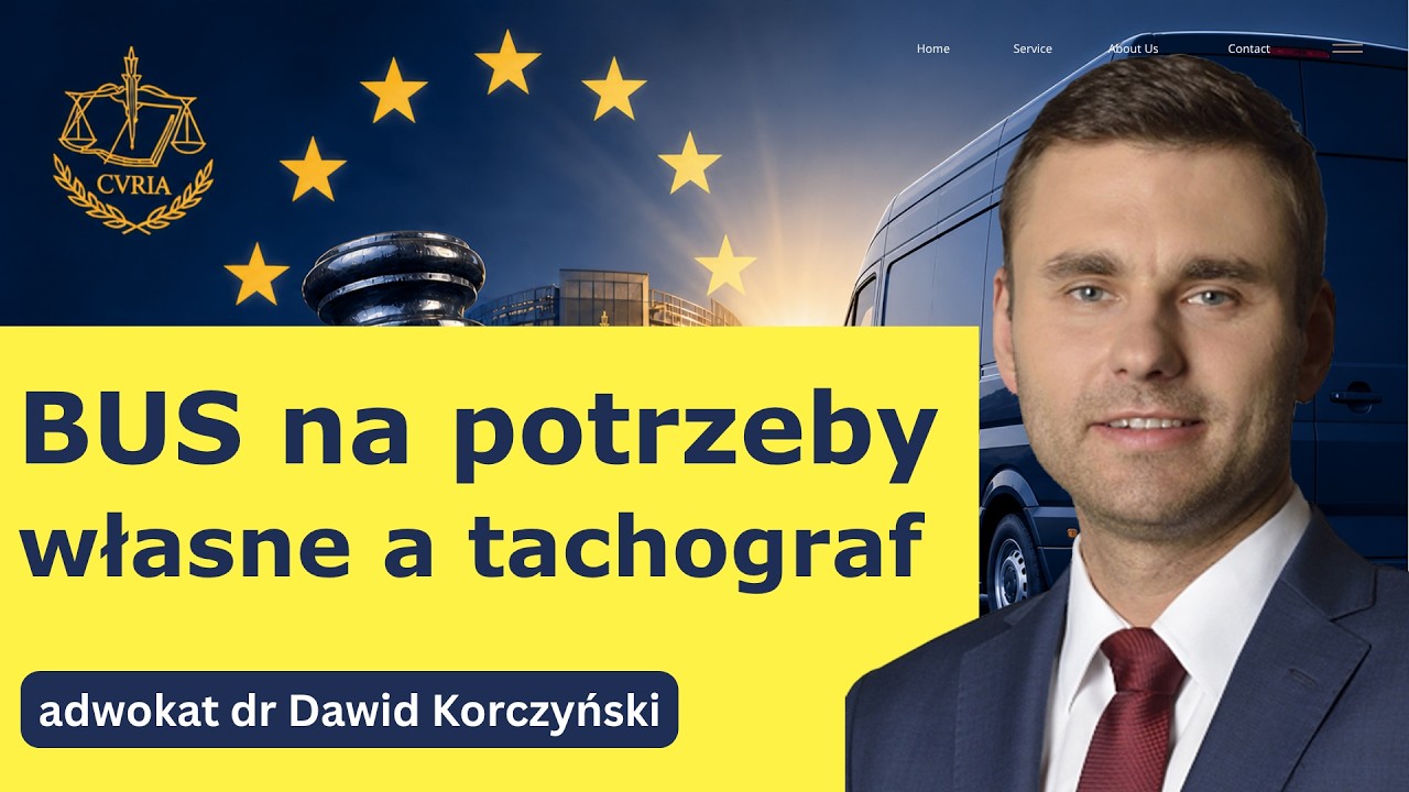 Bus na potrzeby własne a TACHOGRAF