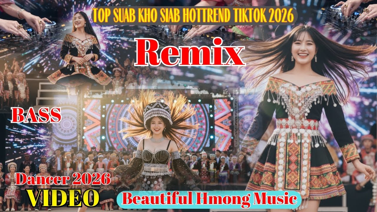 Top Cov Nkauj Remix Bass Muaj Zog Zoo Mloog Tshaj II 3Hmoob Music #nkaujkhosiab #suabkhosiab