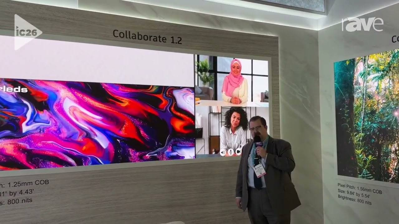 InfoComm 2026: Особенности серии видеостен Collaborate от Taylorleds
