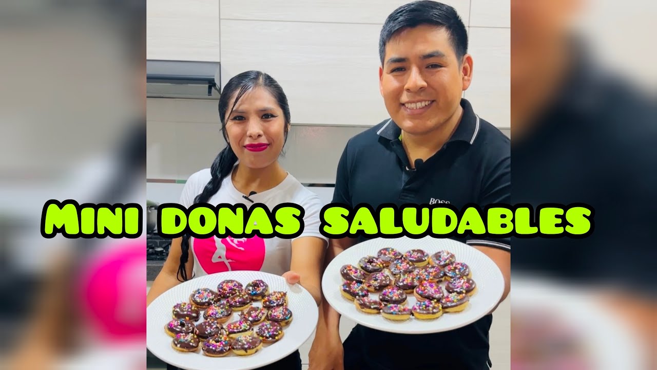 MINI DONAS SALUDABLES