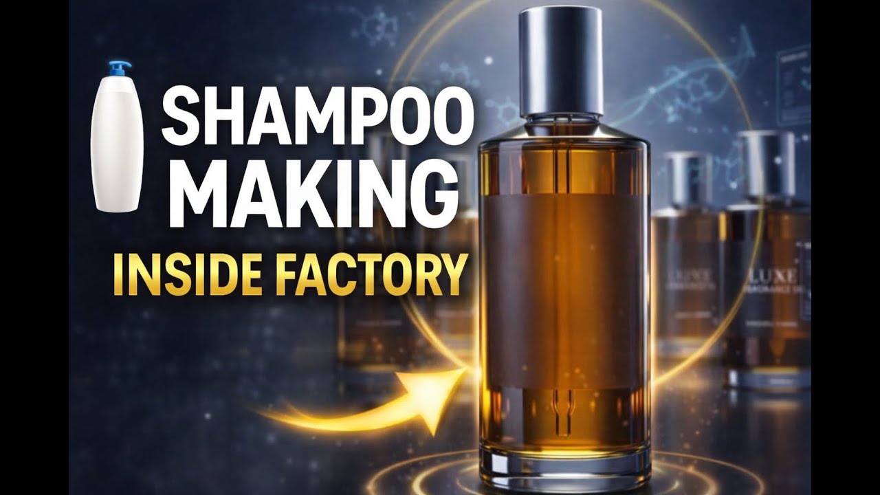 How Shampoo Is Made | Shampoo Manufacturing Process Inside Factory