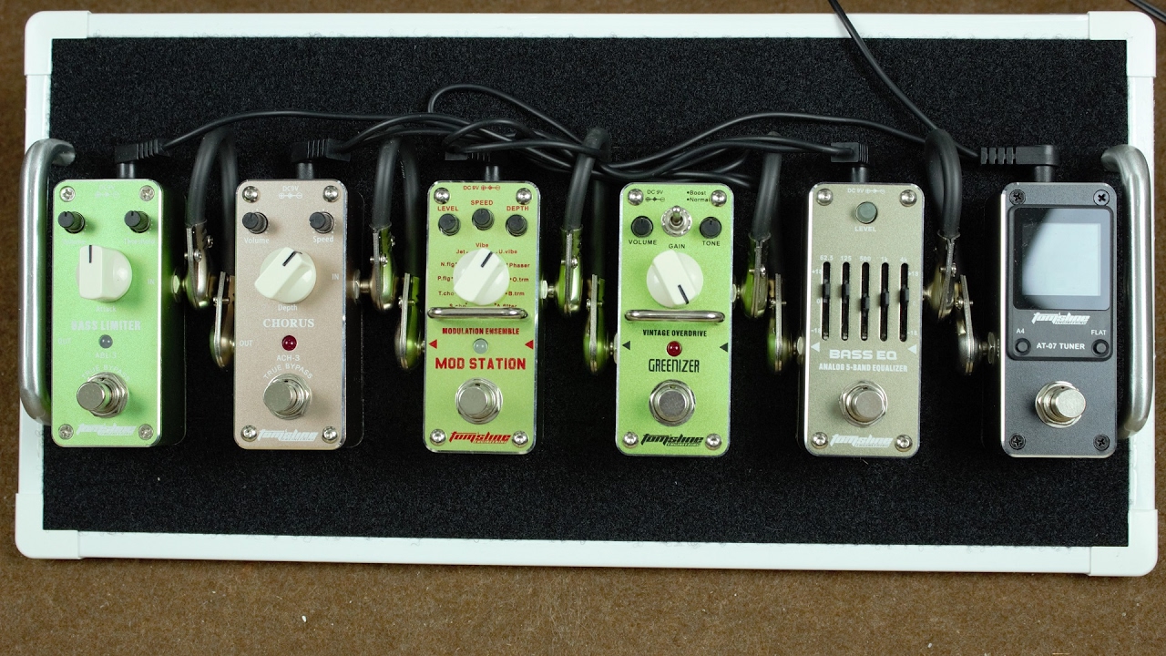 Guitar and Bass pedals Tom'sLine