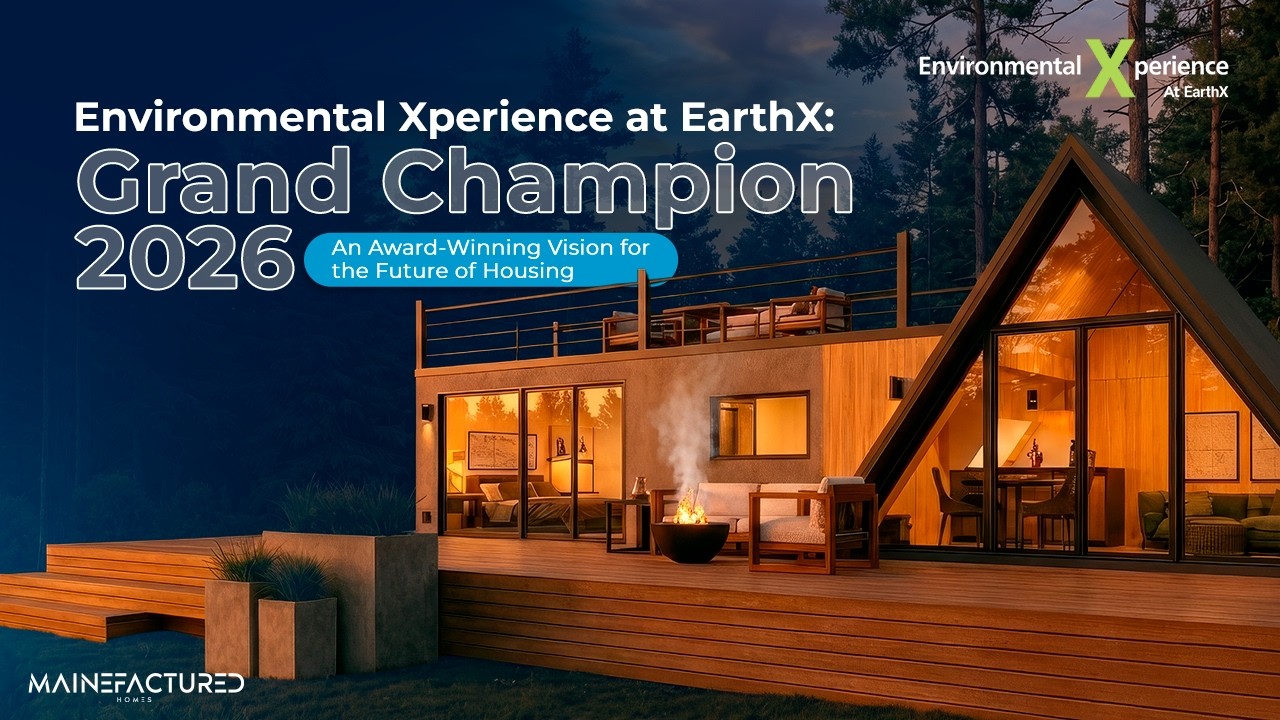 Inside the 2026 Grand Prize Sustainable Home | Mainefactured at EarthX